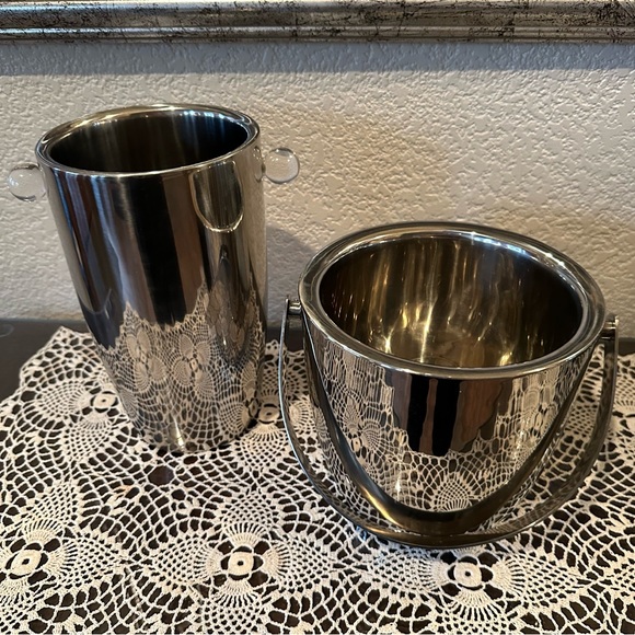 Crate&Barrel Biltmore Wine Cooler & Ice Bucket - Picture 7 of 7